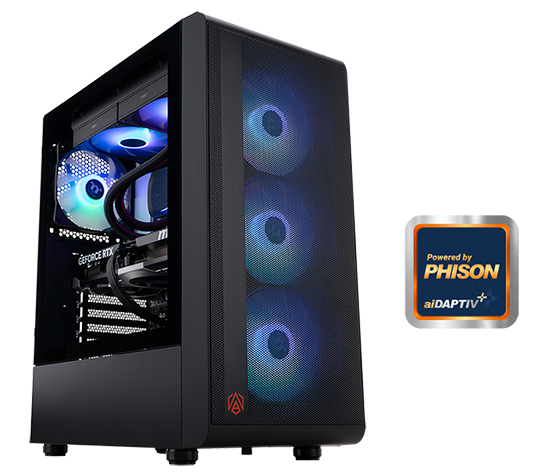 ABS AI Training PC Powered by PHISON aiDAPTIV+ & Ubuntu, Intel